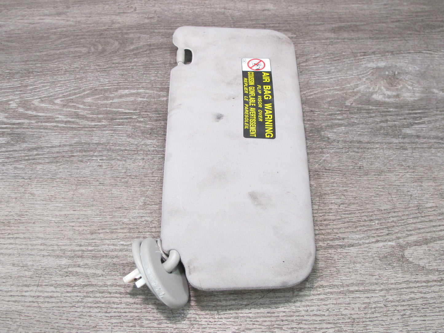 10-15 Lexus IS350 IS250 Convertible Front Left & Right Sun Visor Shade Gray OEM