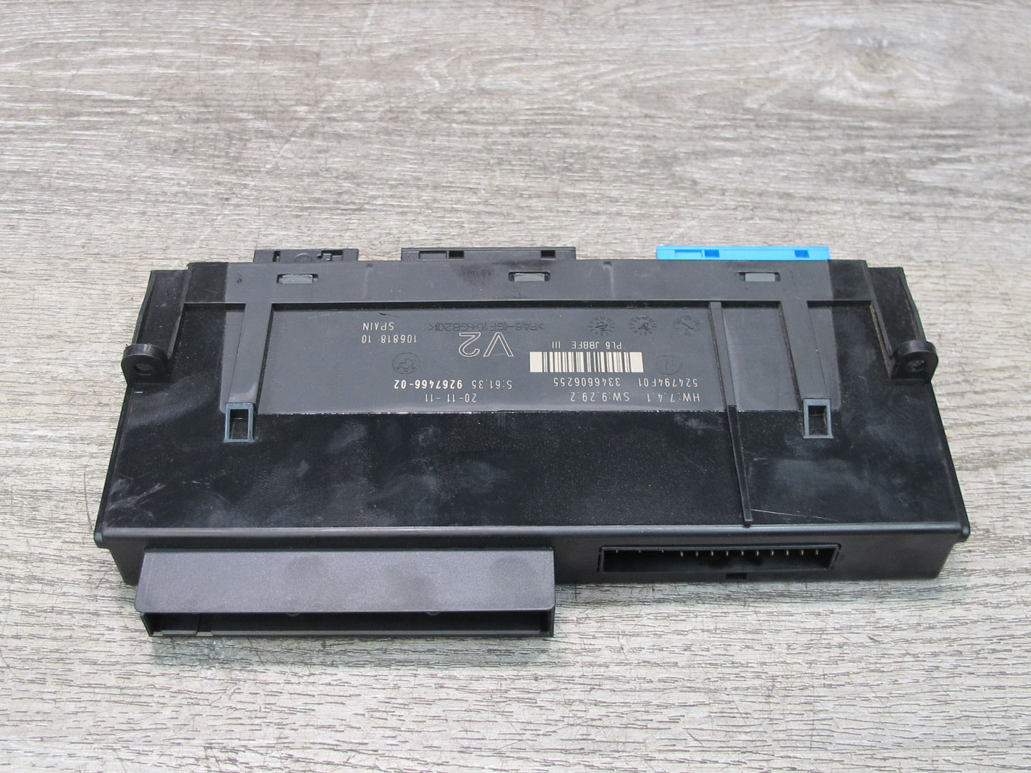 2012 BMW F10 5-SERIES 550i PL6 Jbbfe III Body BCM BCU Control Module 9267466 OEM