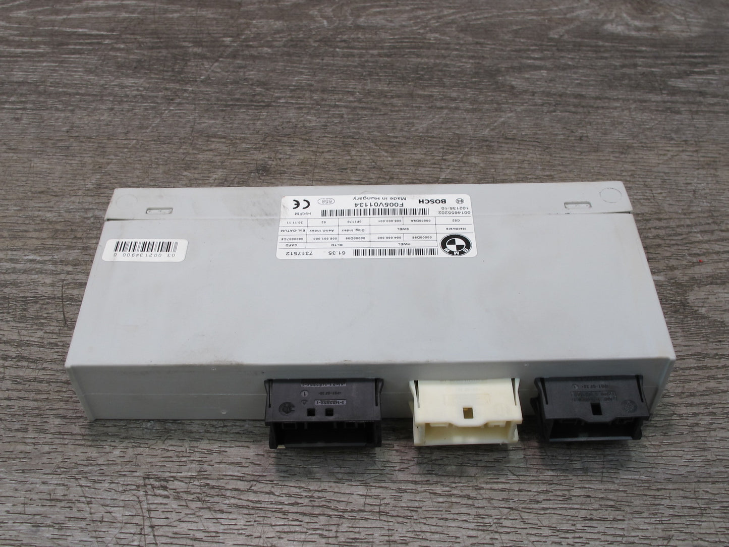 11-13 BMW F10 5-SERIES 550i Rear Trunk Function Control Module Unit 7317512 OEM