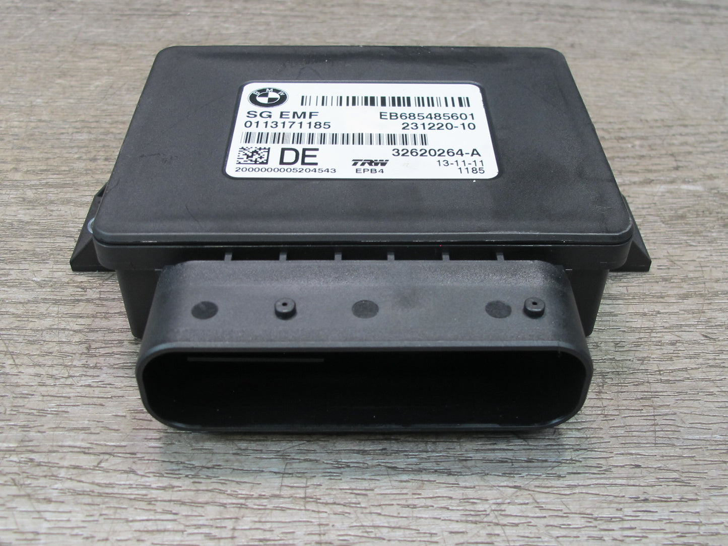 11-13 BMW F10 5-SERIES 550i EMF Parking Brake Control Module Unit 6854856 OEM