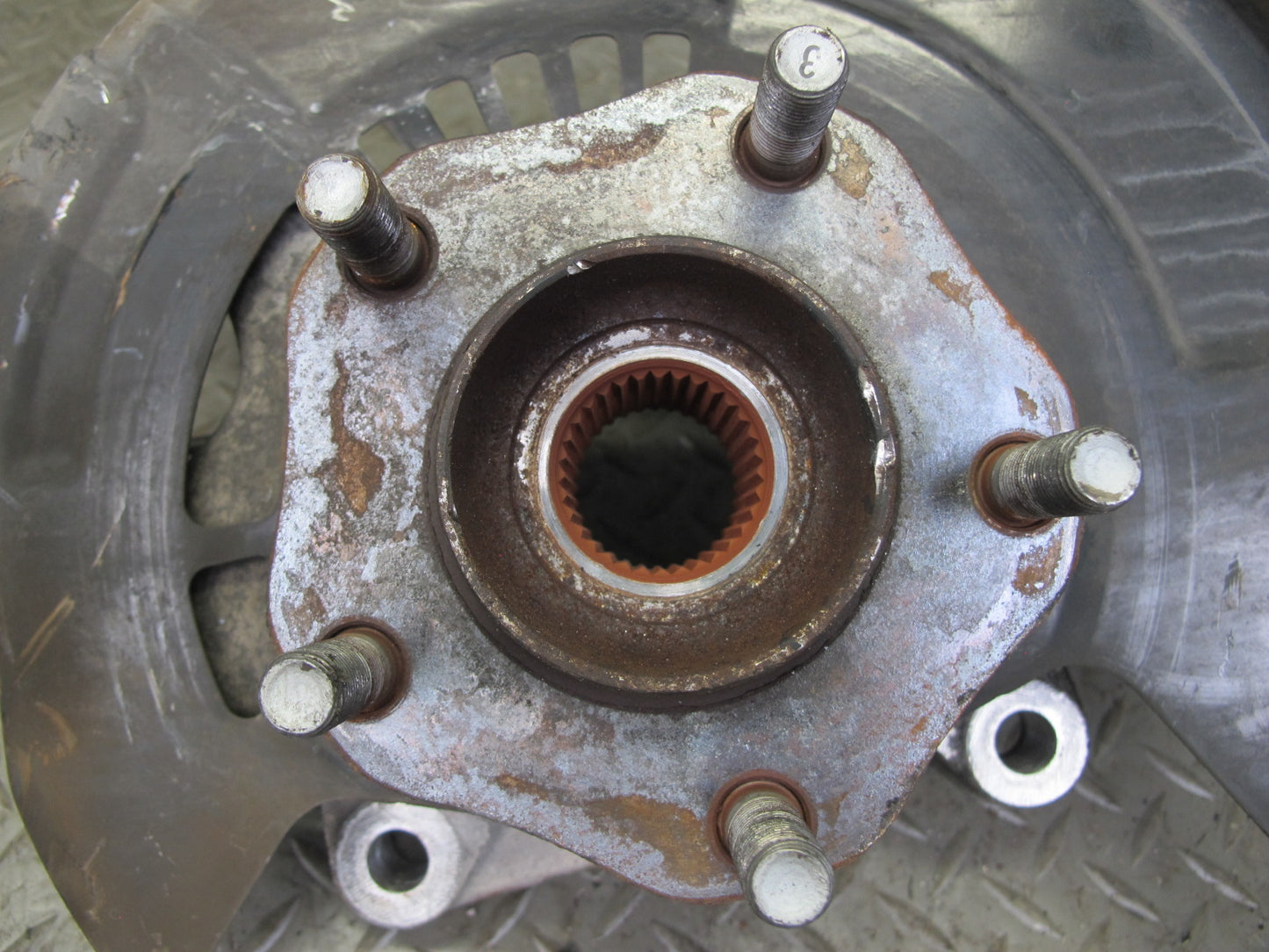 2013-2020 Infiniti JX35 QX60 AWD Front Right Spindle Knuckle Wheel Hub Bearing
