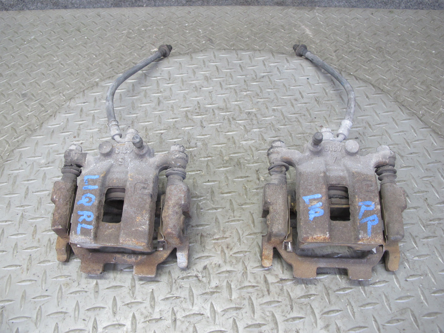 2014-2020 Infiniti QX60 AWD Rear Left & Right Brake Caliper Set of 2