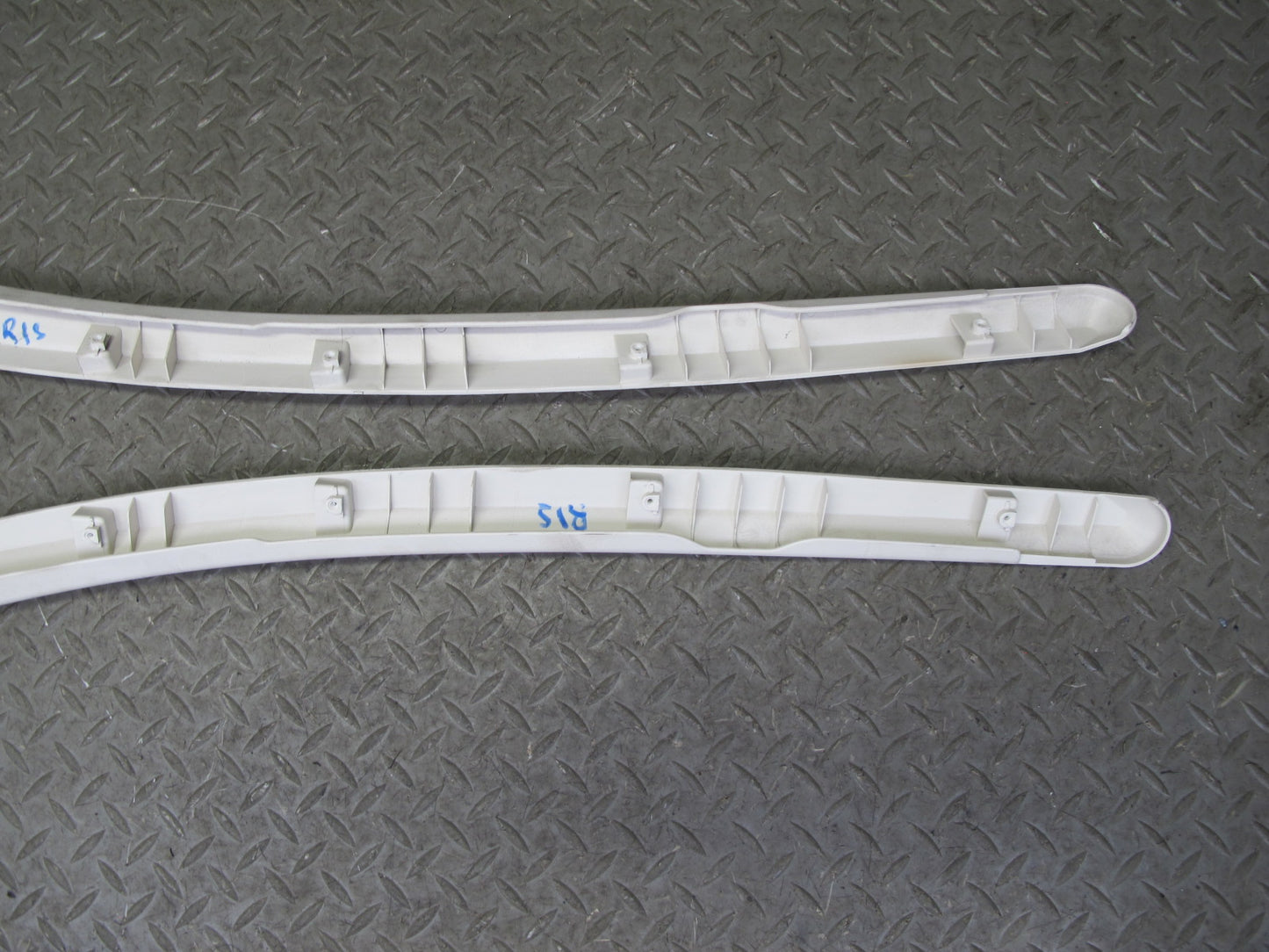 10-15 Lexus IS350 IS250 Convert Set of 2 Left & Right Roof Rail Trim Panel OEM
