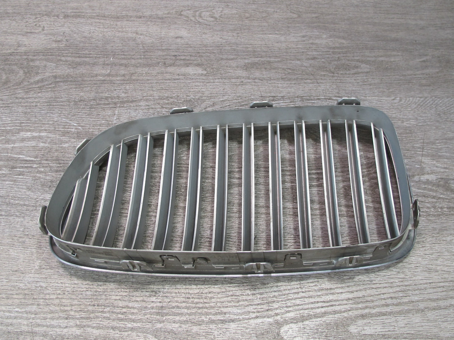 11-13 BMW F10 550i 550iX Front Left & Right Bumper Kidney Grille Chrome OEM