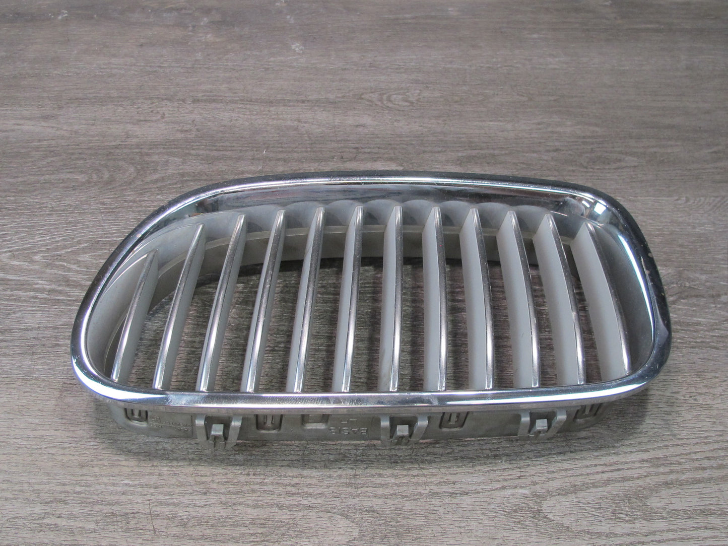 11-13 BMW F10 550i 550iX Front Left & Right Bumper Kidney Grille Chrome OEM