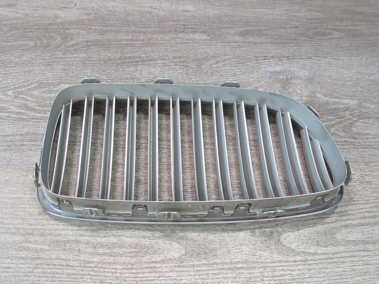 11-13 BMW F10 550i 550iX Front Left & Right Bumper Kidney Grille Chrome OEM