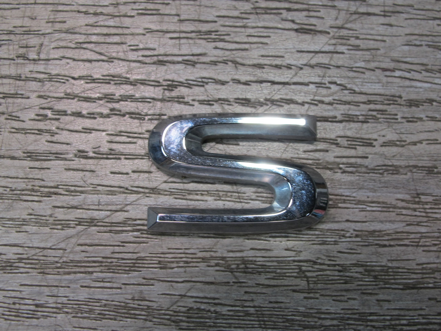10-15 Lexus IS250 Convertible Rear Trunk Lid Emblem Logo Badge Chrome Set OEM