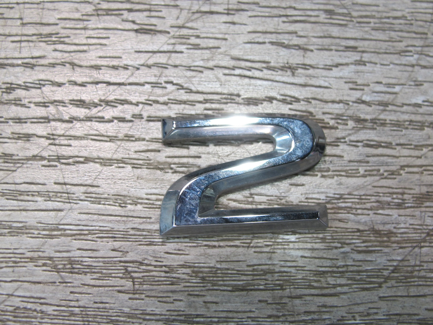 10-15 Lexus IS250 Convertible Rear Trunk Lid Emblem Logo Badge Chrome Set OEM