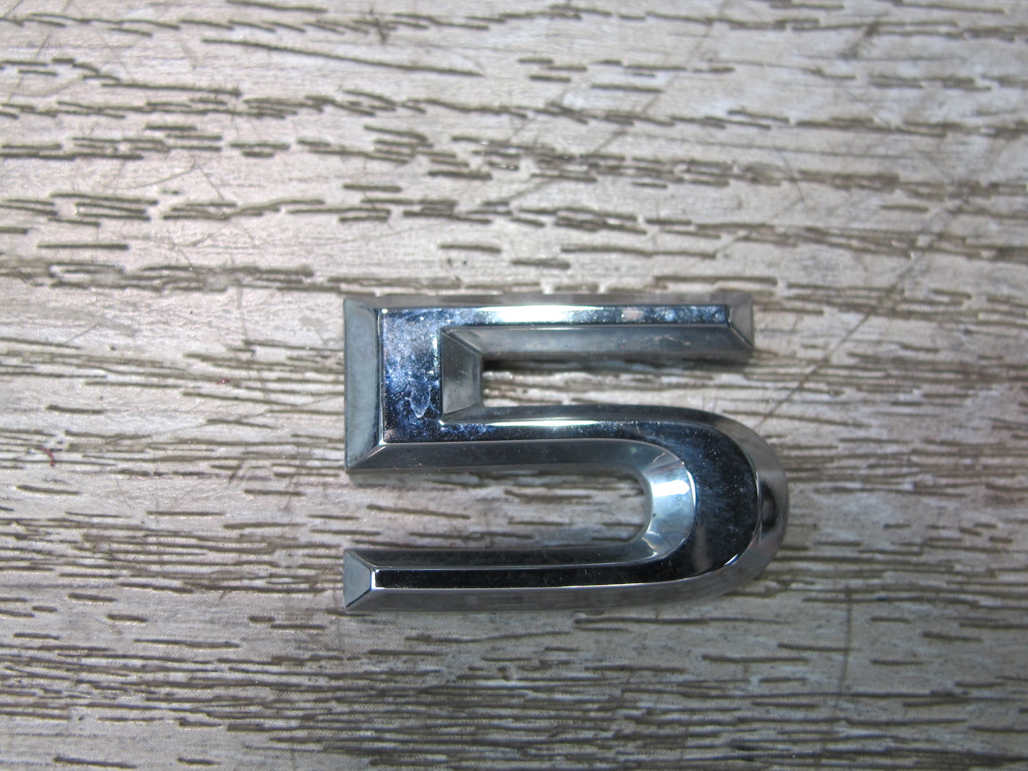 10-15 Lexus IS250 Convertible Rear Trunk Lid Emblem Logo Badge Chrome Set OEM