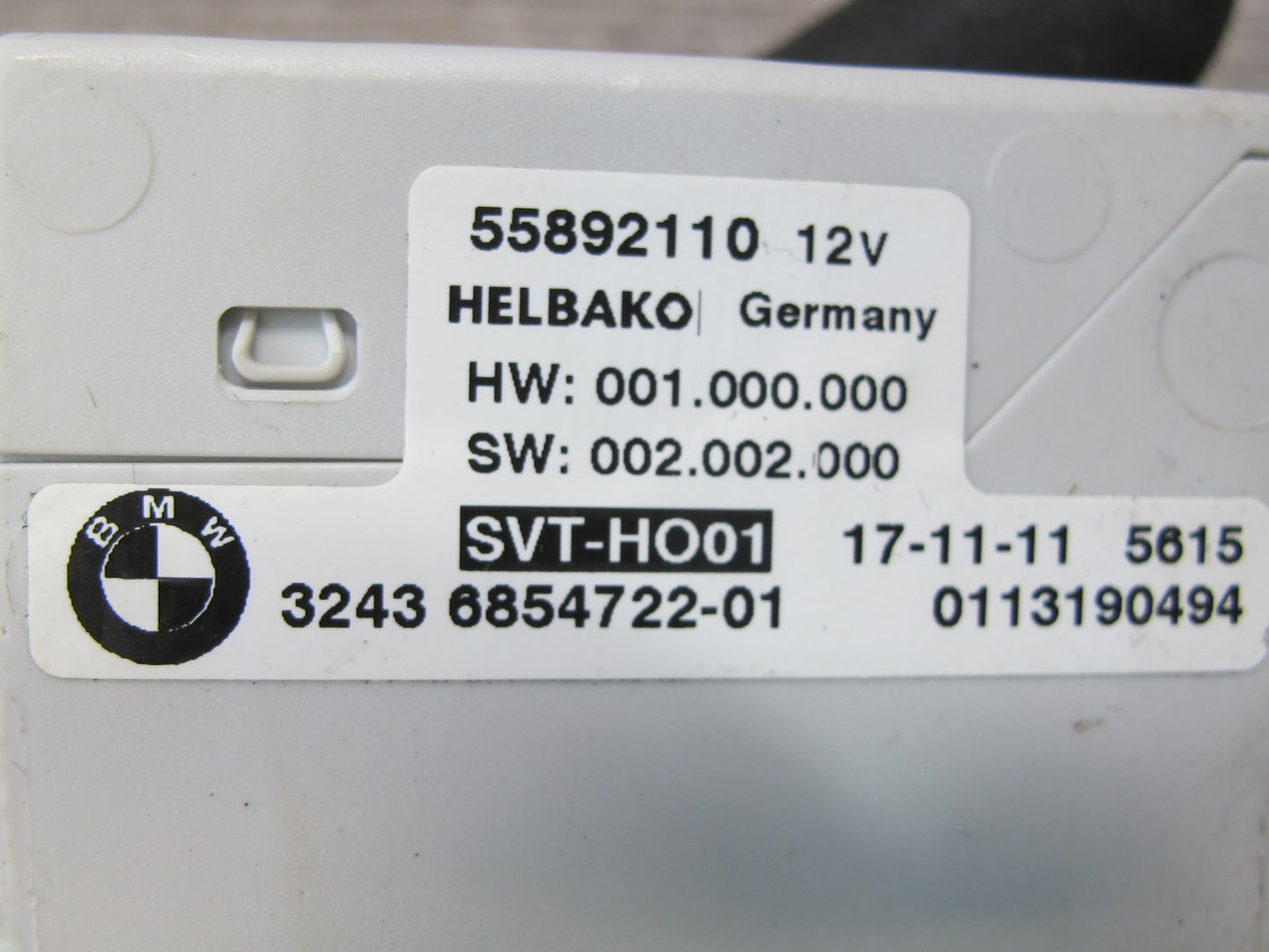 2011-2016 BMW F10 F12 F13 F01 5-SERIES Servotronic Control Unit 6854722-01 OEM
