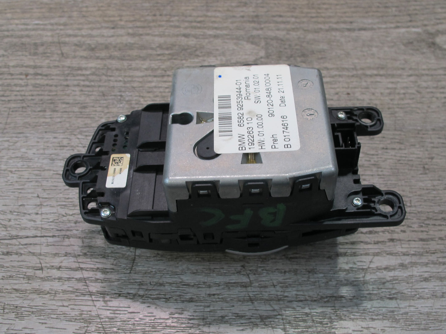 11-16 BMW F10 F25 X3 550 Media Navigation Controller Joystick Switch 9253944 OEM