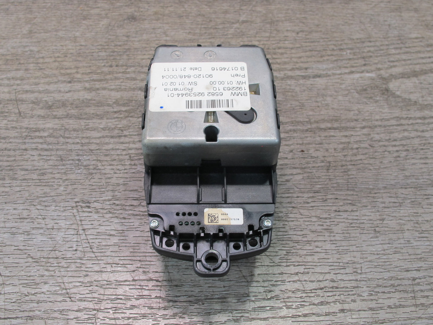 11-16 BMW F10 F25 X3 550 Media Navigation Controller Joystick Switch 9253944 OEM