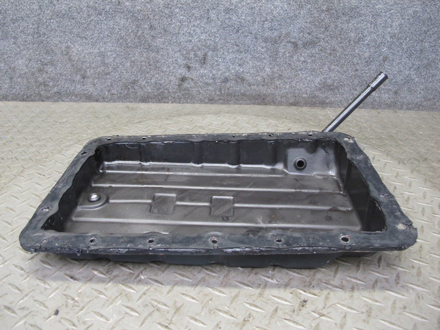 92-94 Lexus JZZ31L SC300 RWD A340E A/T Auto Transmission Oil Pan w Dipstick OEM