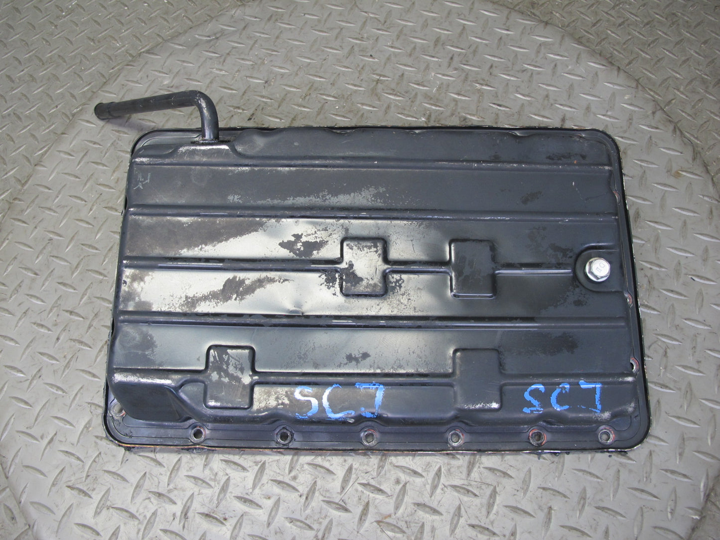 92-94 Lexus JZZ31L SC300 RWD A340E A/T Auto Transmission Oil Pan w Dipstick OEM