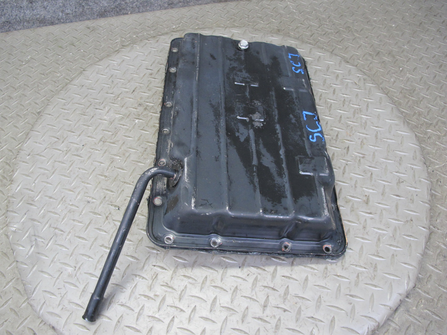 92-94 Lexus JZZ31L SC300 RWD A340E A/T Auto Transmission Oil Pan w Dipstick OEM