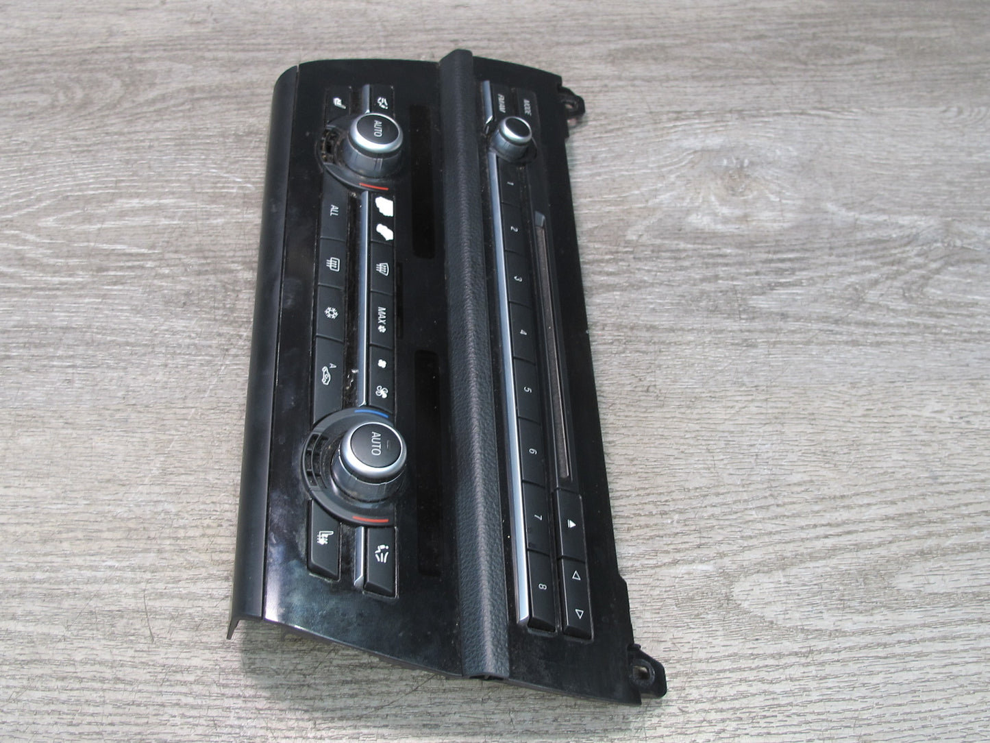11-13 BMW F10 5-SERIES 550i Dash Radio CD Player A/C Heater Control Switch OEM