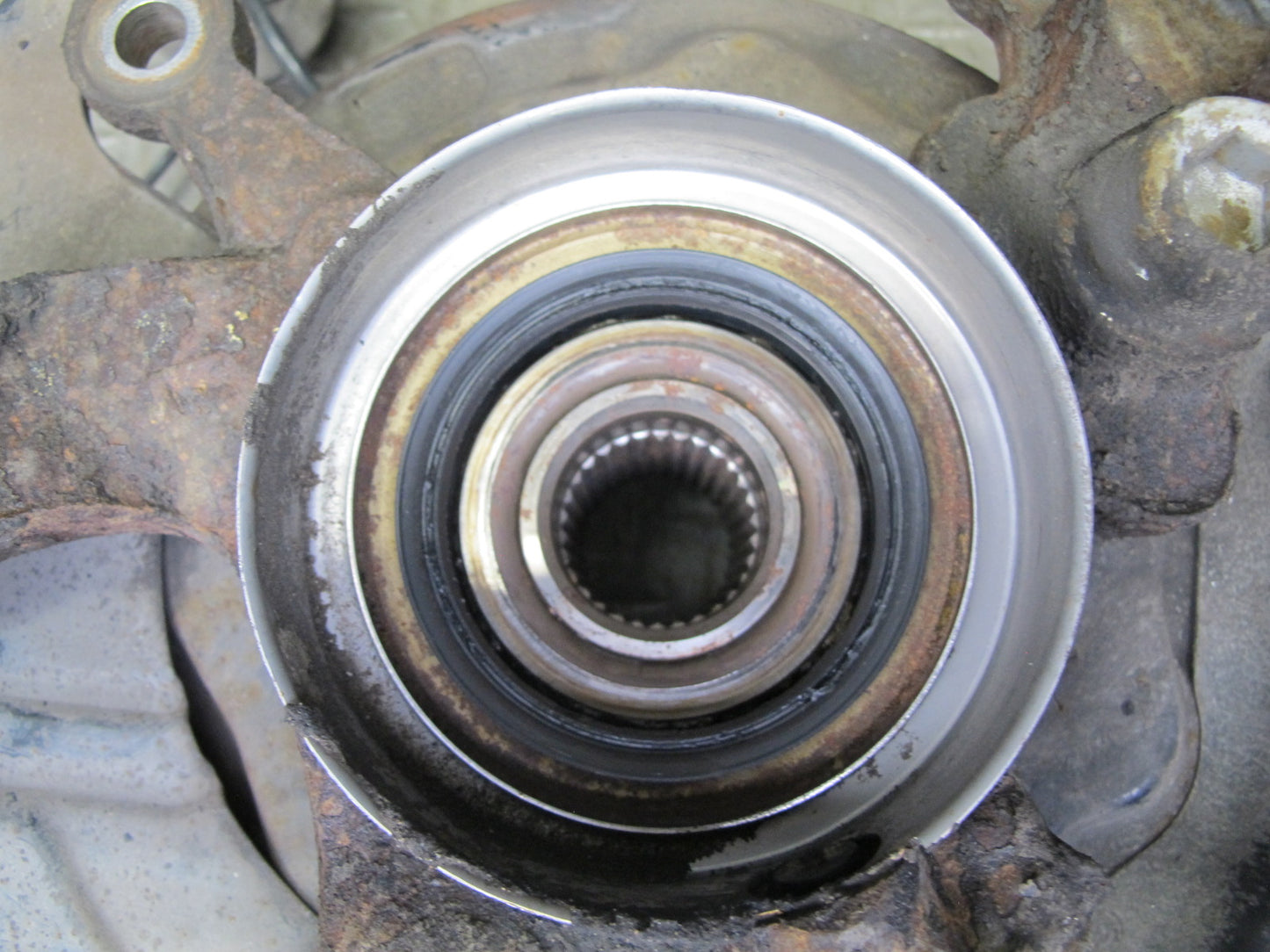 92-00 Lexus JZZ31L SC400 SC300 RWD Rear Left Spindle Knuckle Wheel Hub OEM