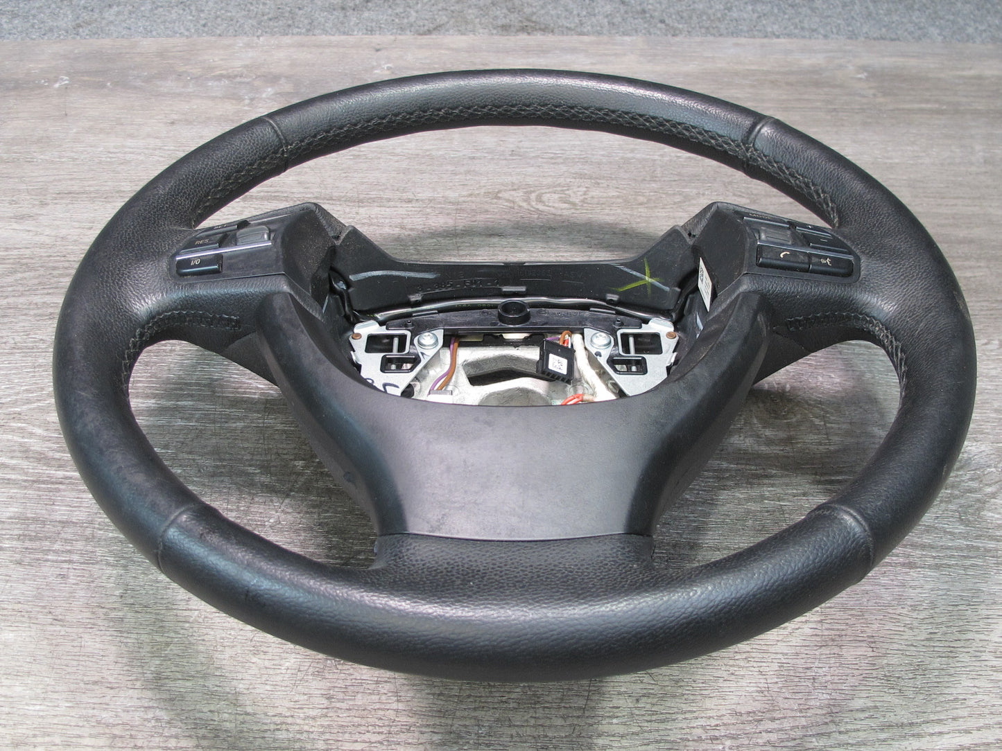 11-16 BMW F01 F07 F10 550i Heated Leather Steering w Controls OEM