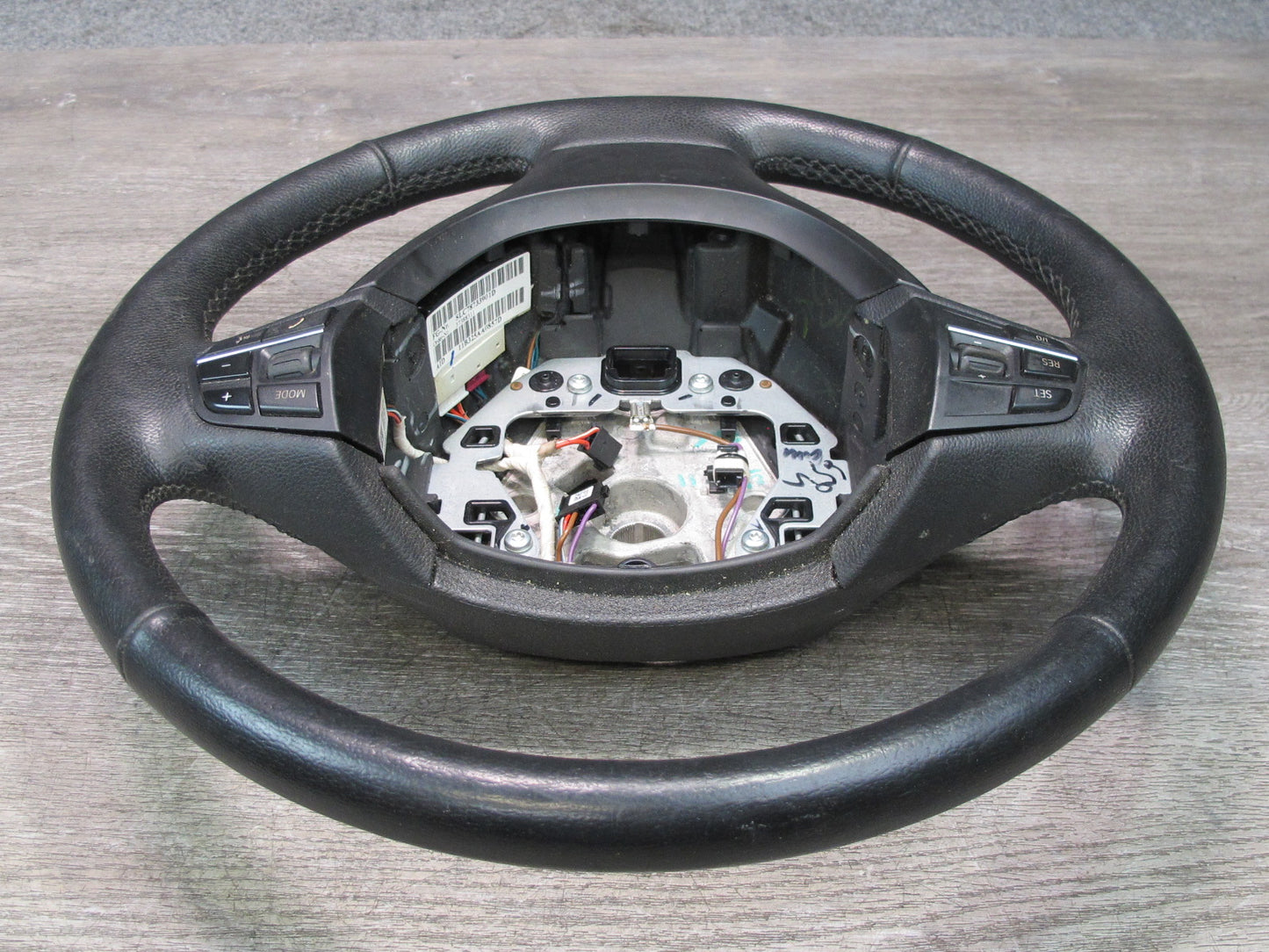 11-16 BMW F01 F07 F10 550i Heated Leather Steering w Controls OEM
