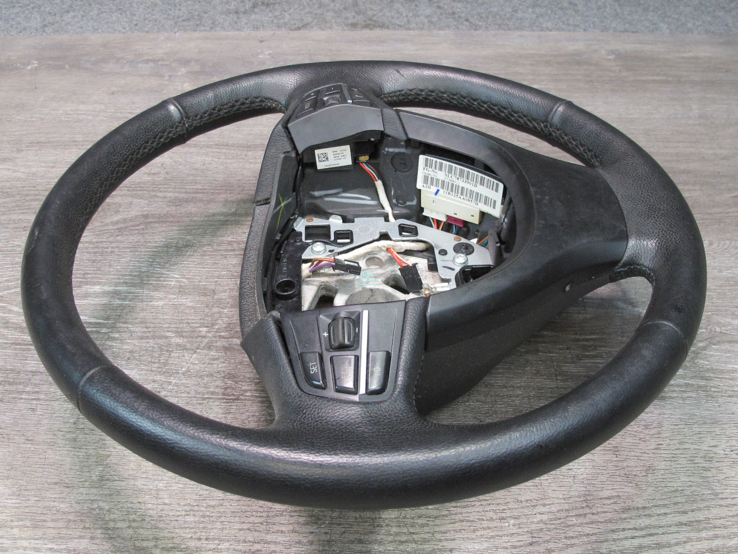 11-16 BMW F01 F07 F10 550i Heated Leather Steering w Controls OEM
