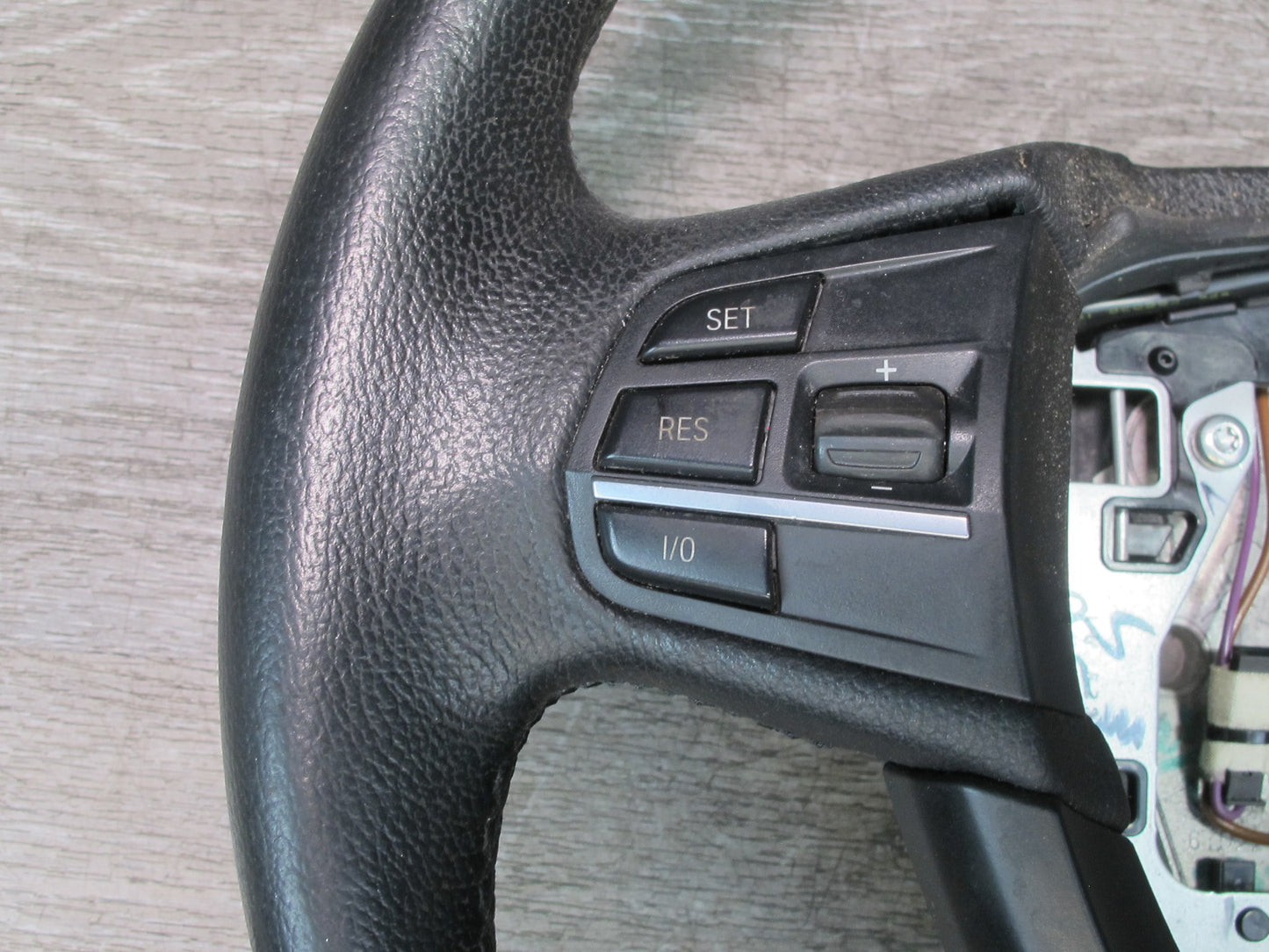11-16 BMW F01 F07 F10 550i Heated Leather Steering w Controls OEM
