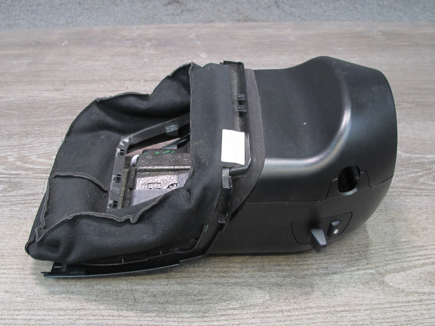 11-16 BMW F10 5-SERIES 550i Steering Column Upper & Lower Trim Cover Panel OEM