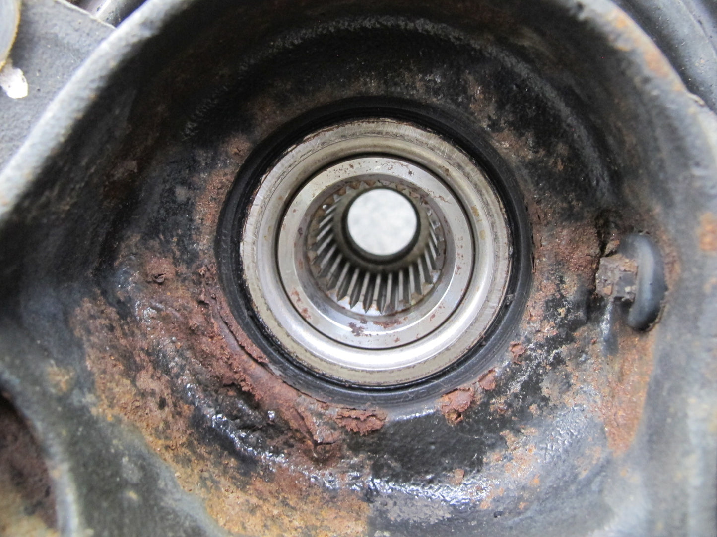 97-02 BMW E36/7 Z3 Rear Left Spindle Knuckle Wheel Hub Trailing Arm 94K OEM