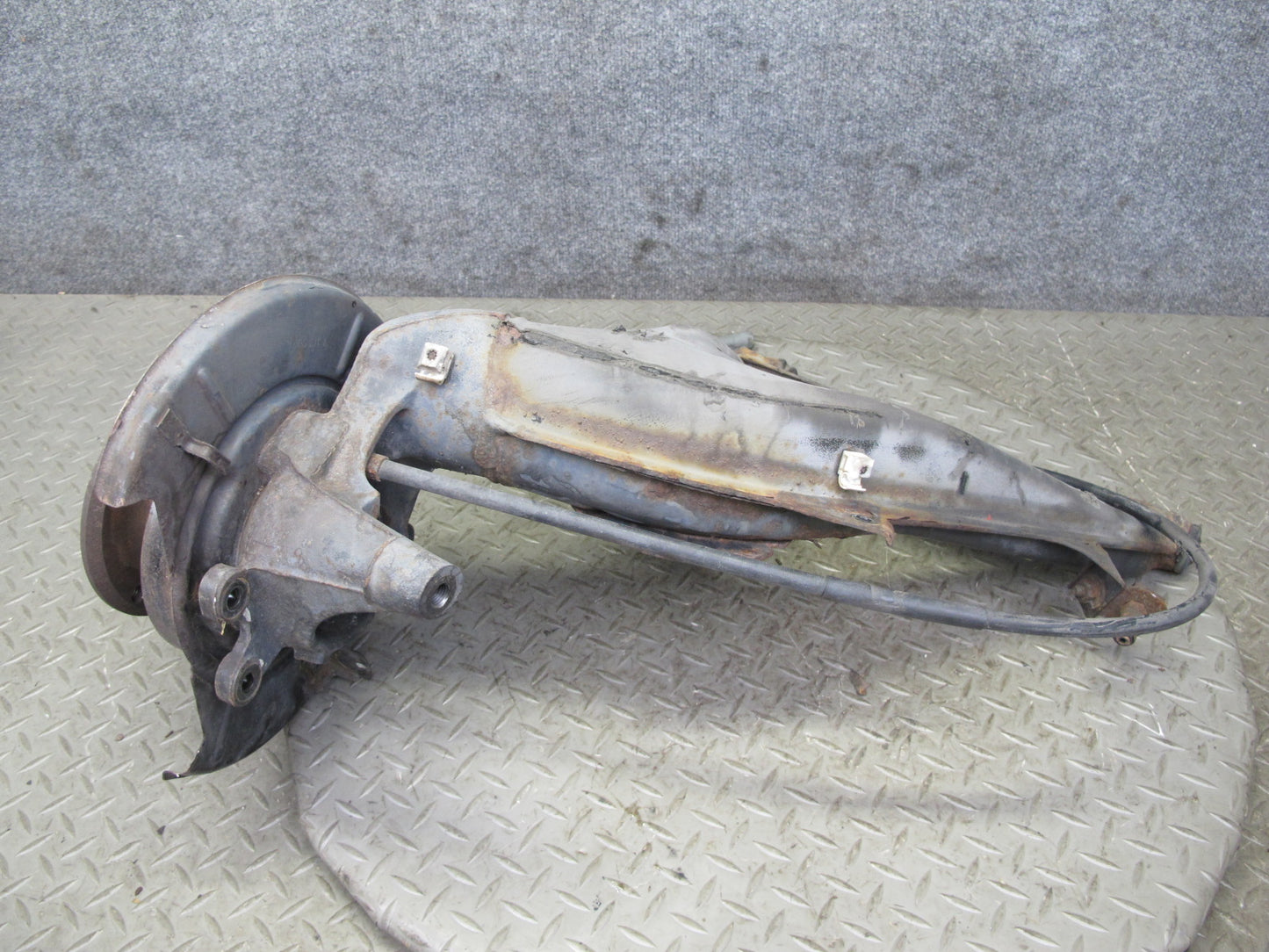 97-02 BMW E36/7 Z3 Rear Right Spindle Knuckle Wheel Hub Trailing Arm 94K OEM