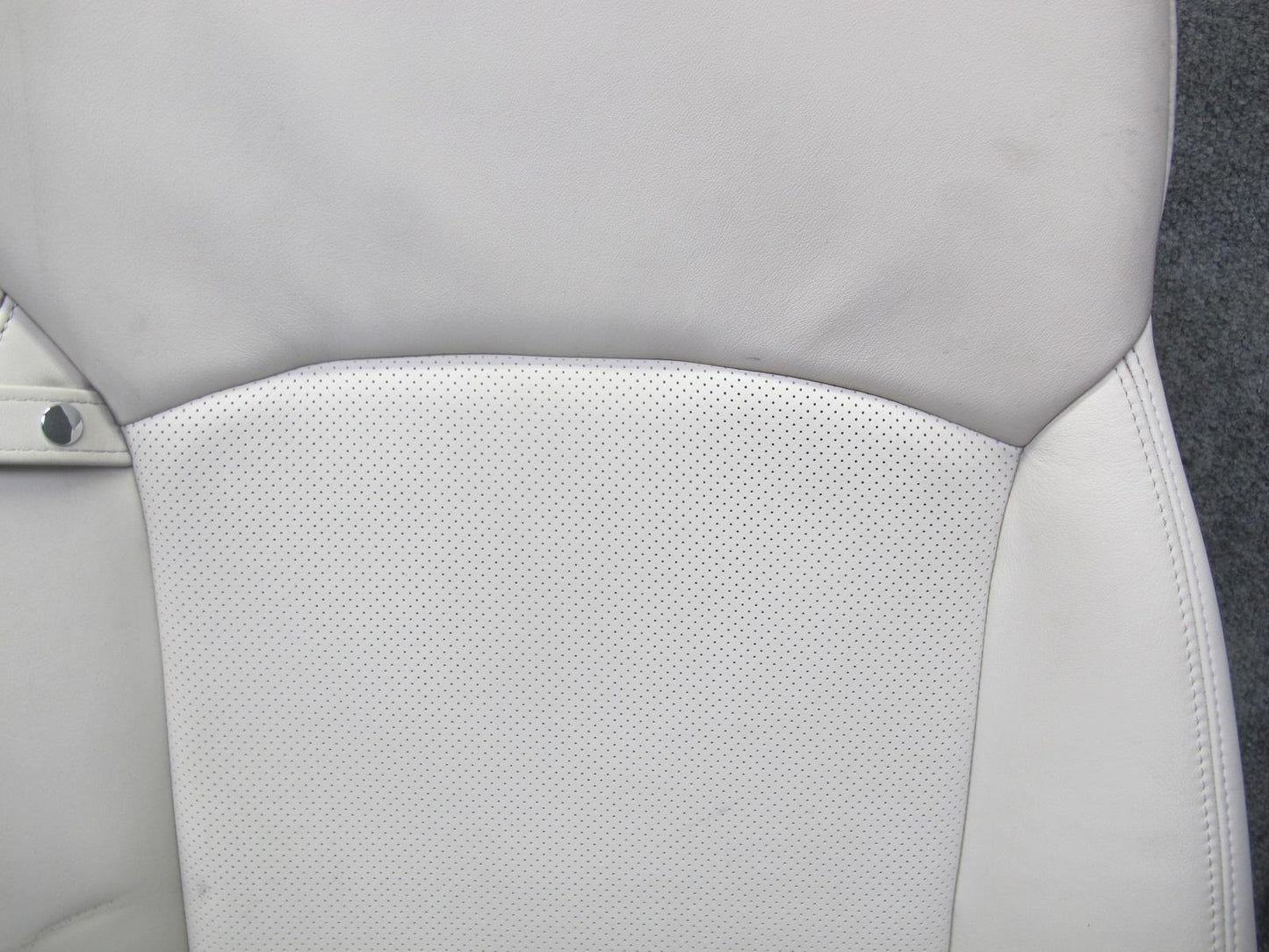 2010 Lexus GSE20L IS350 IS250 Convertible Rear Leather Seat Set Alabaster OEM