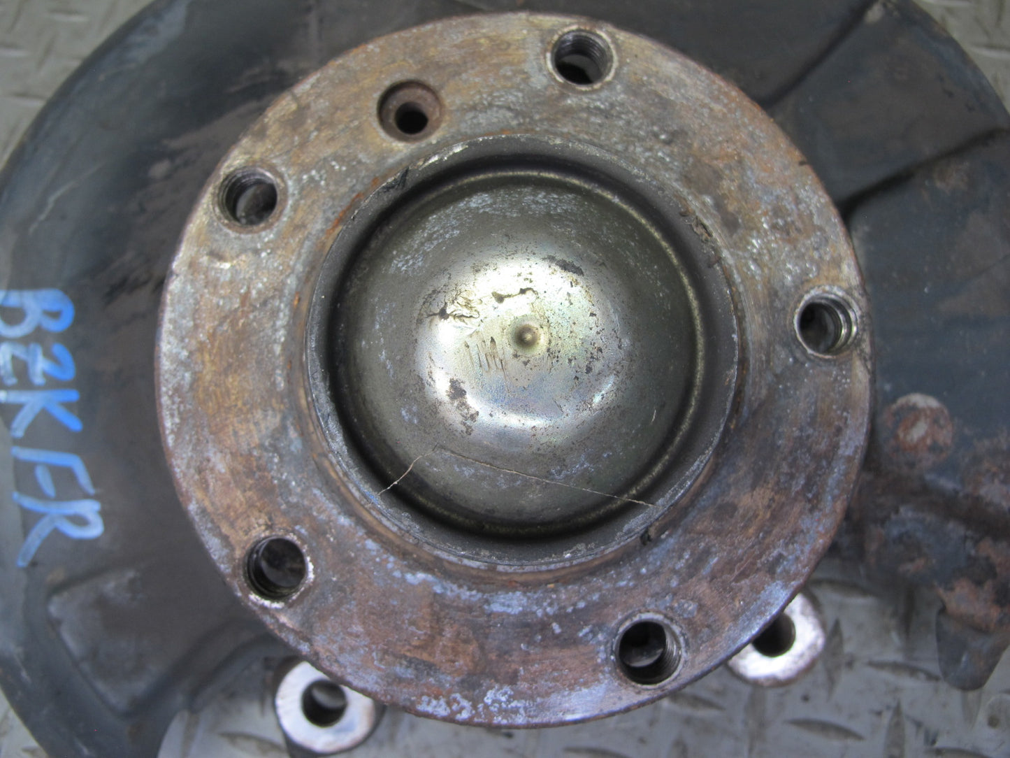 01-02 BMW E36/7 Z3 3.0L M54 Roadster Front Right Spindle Knuckle Wheel Hub OEM