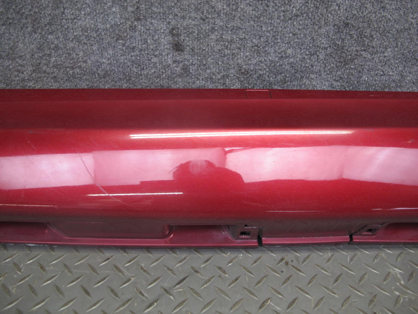 10-15 Lexus IS350 IS250 Convertible Left & Right Side Skirt Rocker Panel RED OEM