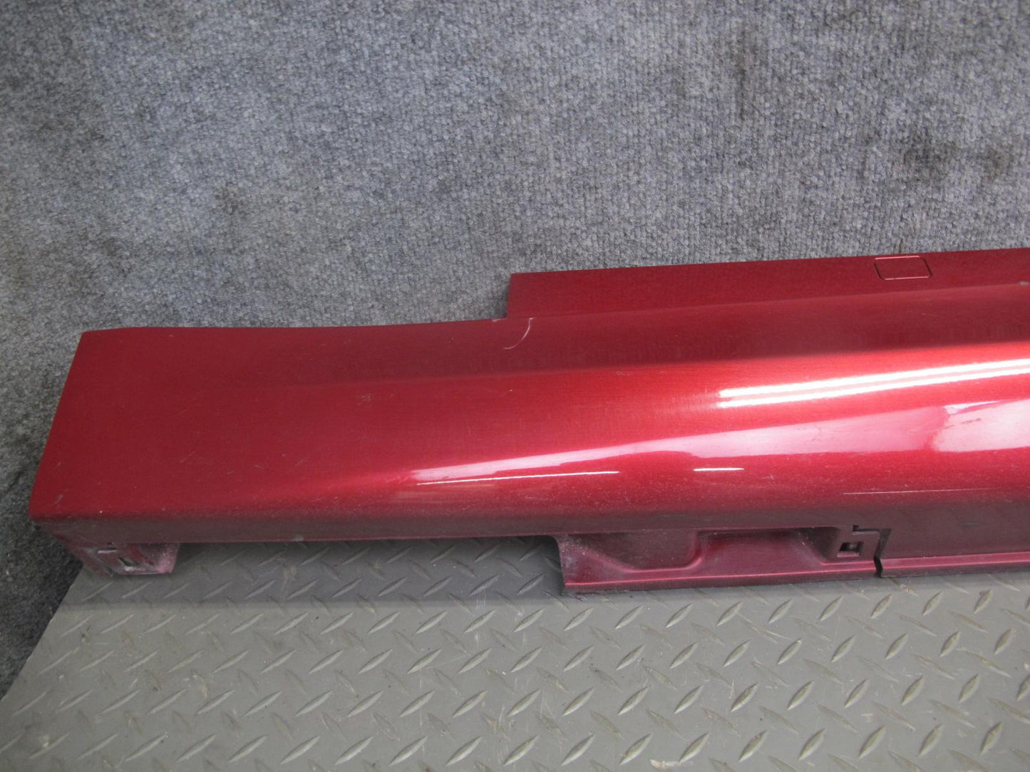 10-15 Lexus IS350 IS250 Convertible Left & Right Side Skirt Rocker Panel RED OEM