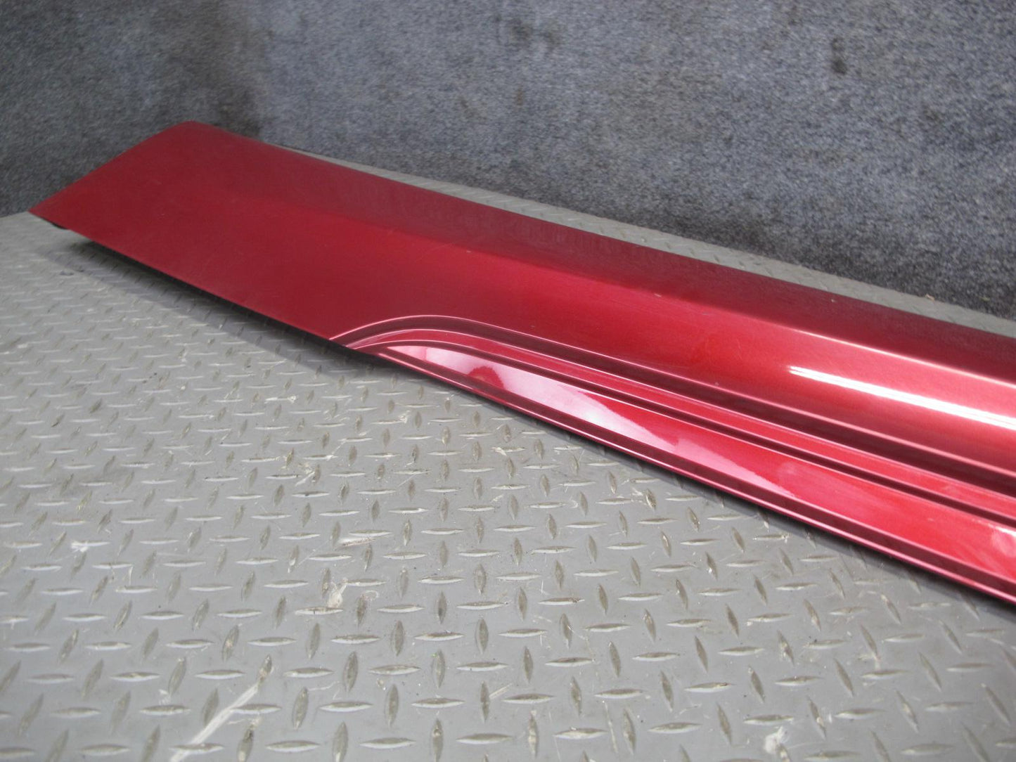 10-15 Lexus IS350 IS250 Convertible Left & Right Side Skirt Rocker Panel RED OEM