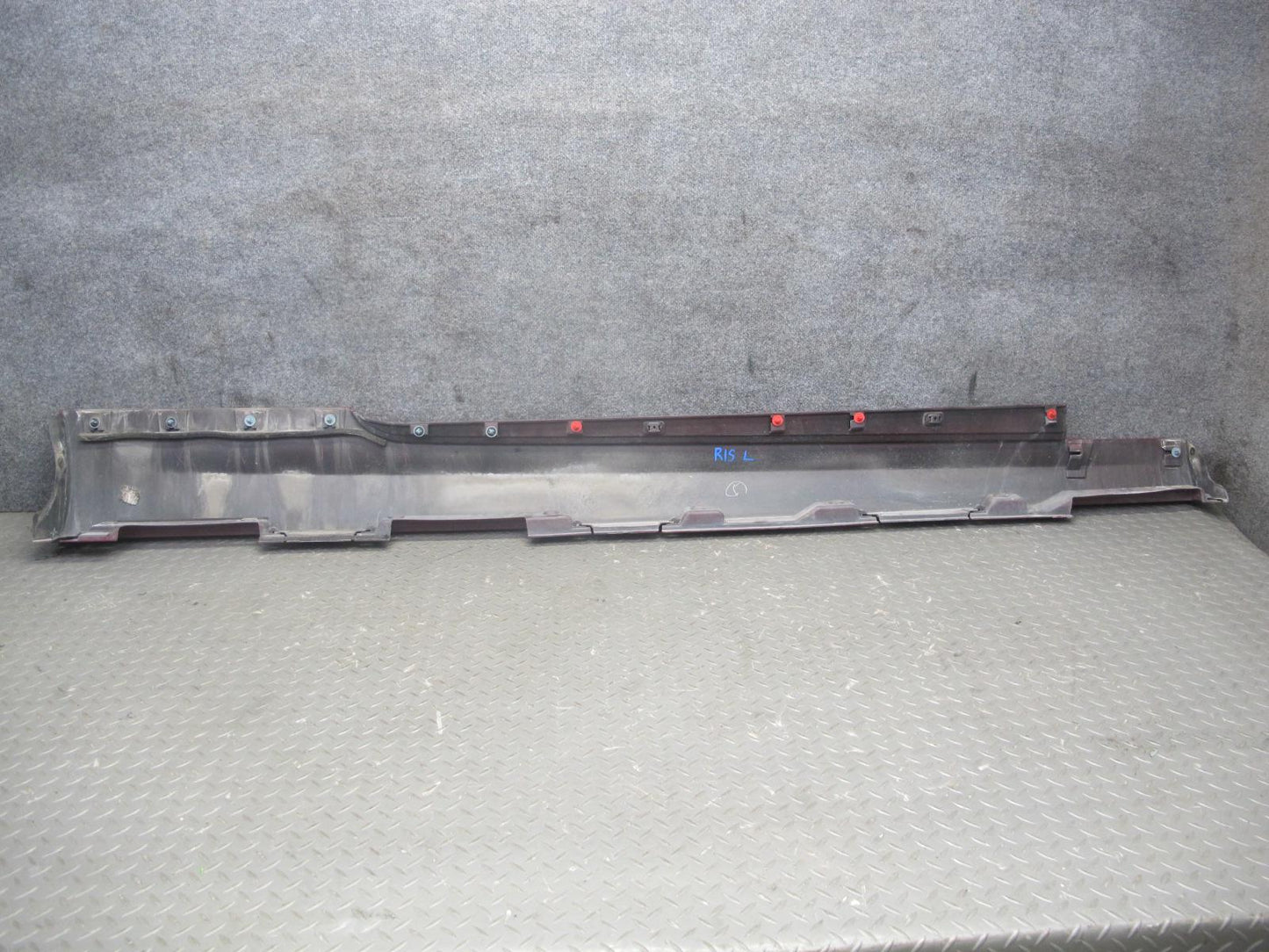 10-15 Lexus IS350 IS250 Convertible Left & Right Side Skirt Rocker Panel RED OEM