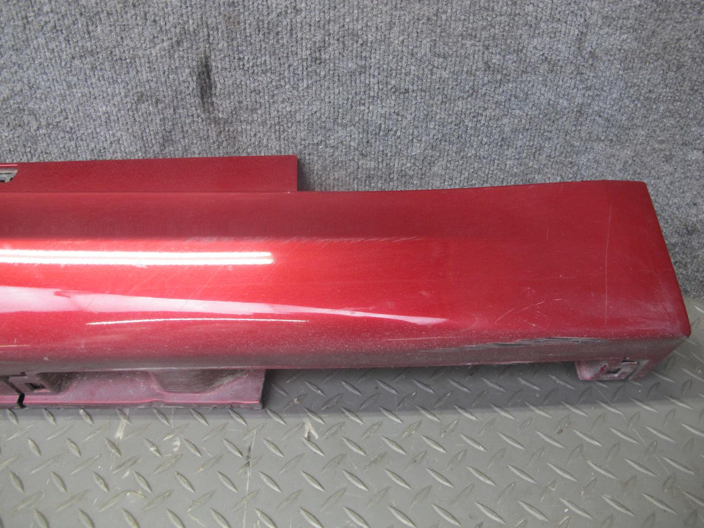 10-15 Lexus IS350 IS250 Convertible Left & Right Side Skirt Rocker Panel RED OEM