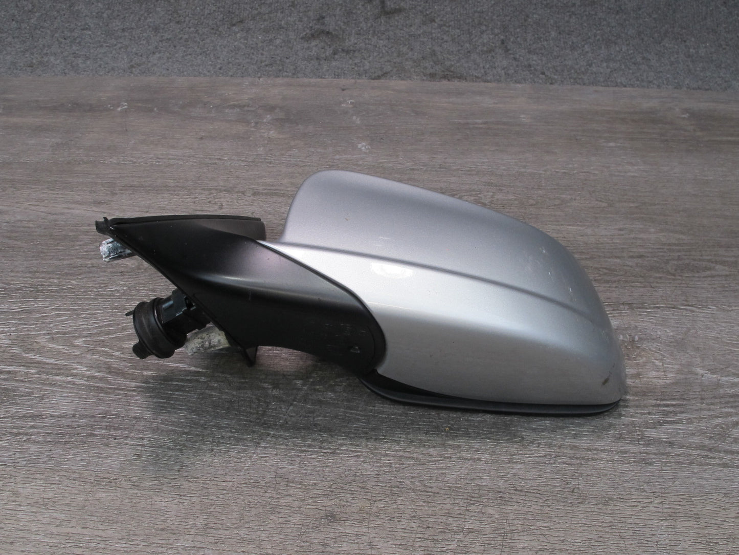 11-13 BMW F10 550i Left Door Exterior Side View Memory Mirror Silver OEM