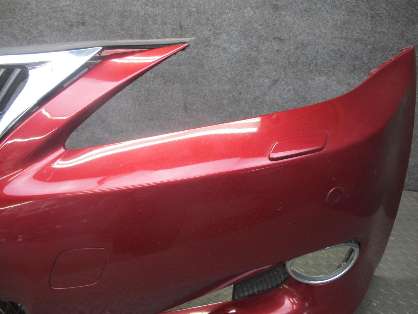 2010 Lexus IS350 IS250 Convertible Front Bumper Cover RED Mica OEM
