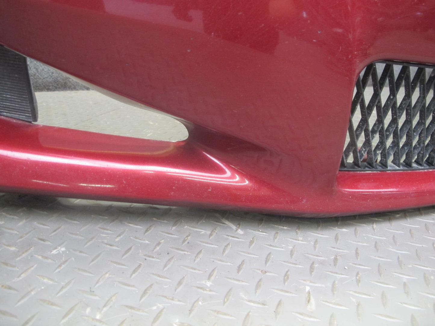 2010 Lexus IS350 IS250 Convertible Front Bumper Cover RED Mica OEM