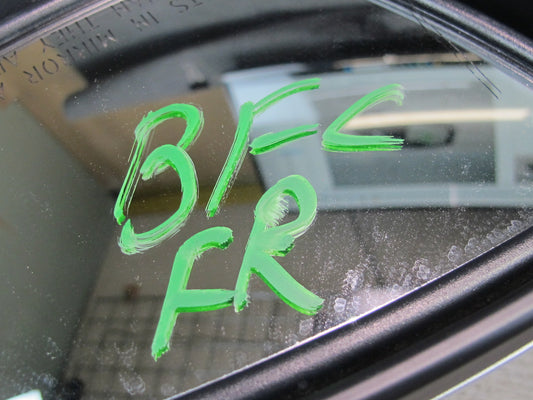 11-13 BMW F10 550i Right Door Exterior Side View Memory Mirror Silver OEM