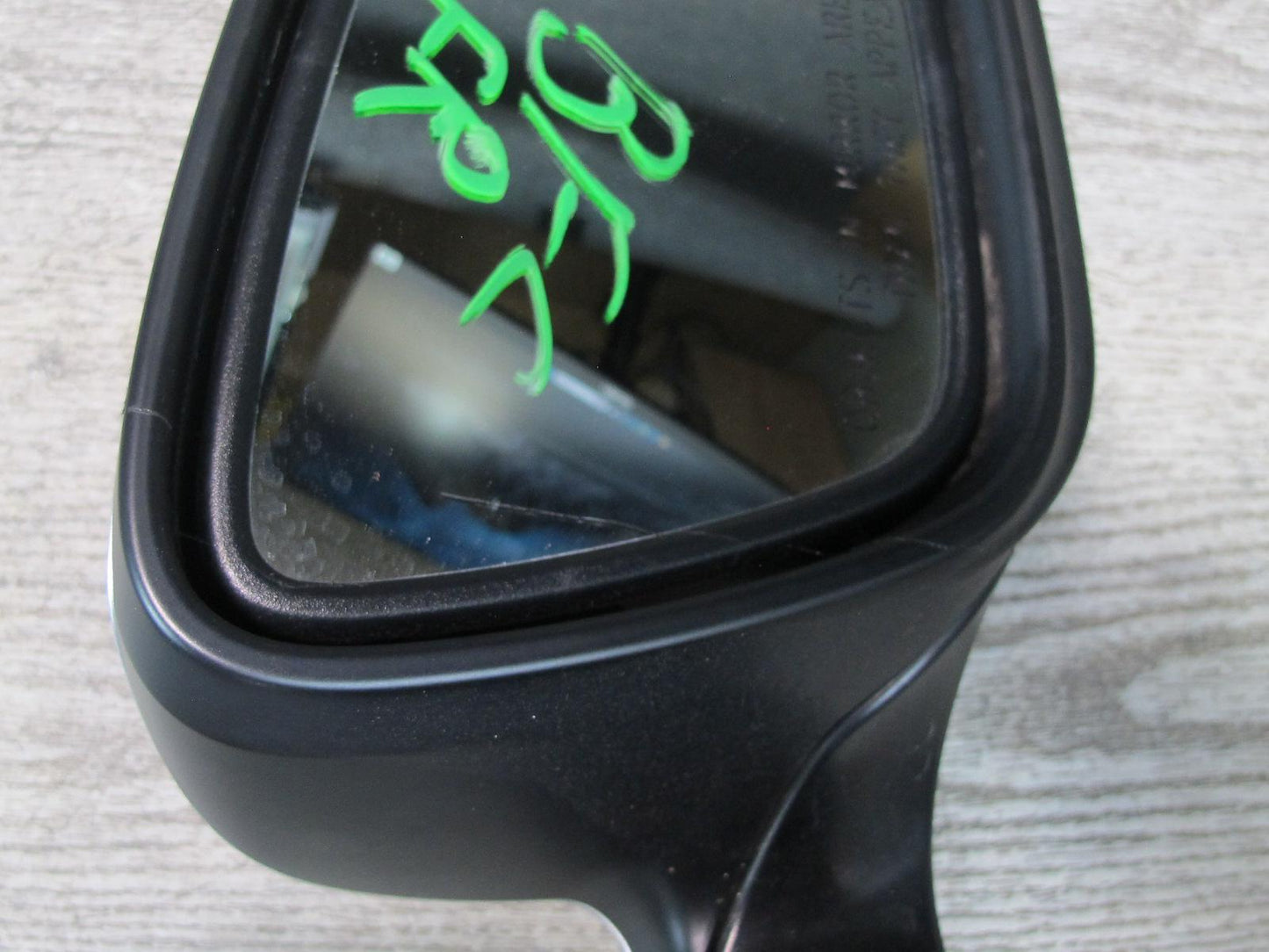 11-13 BMW F10 550i Right Door Exterior Side View Memory Mirror Silver OEM