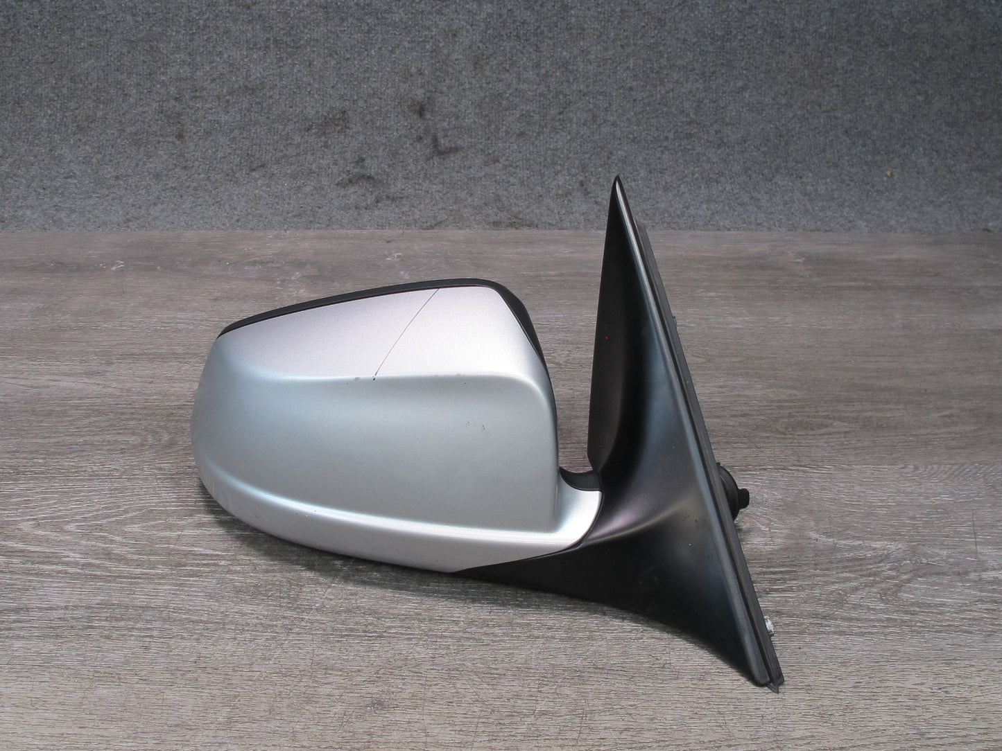 11-13 BMW F10 550i Right Door Exterior Side View Memory Mirror Silver OEM