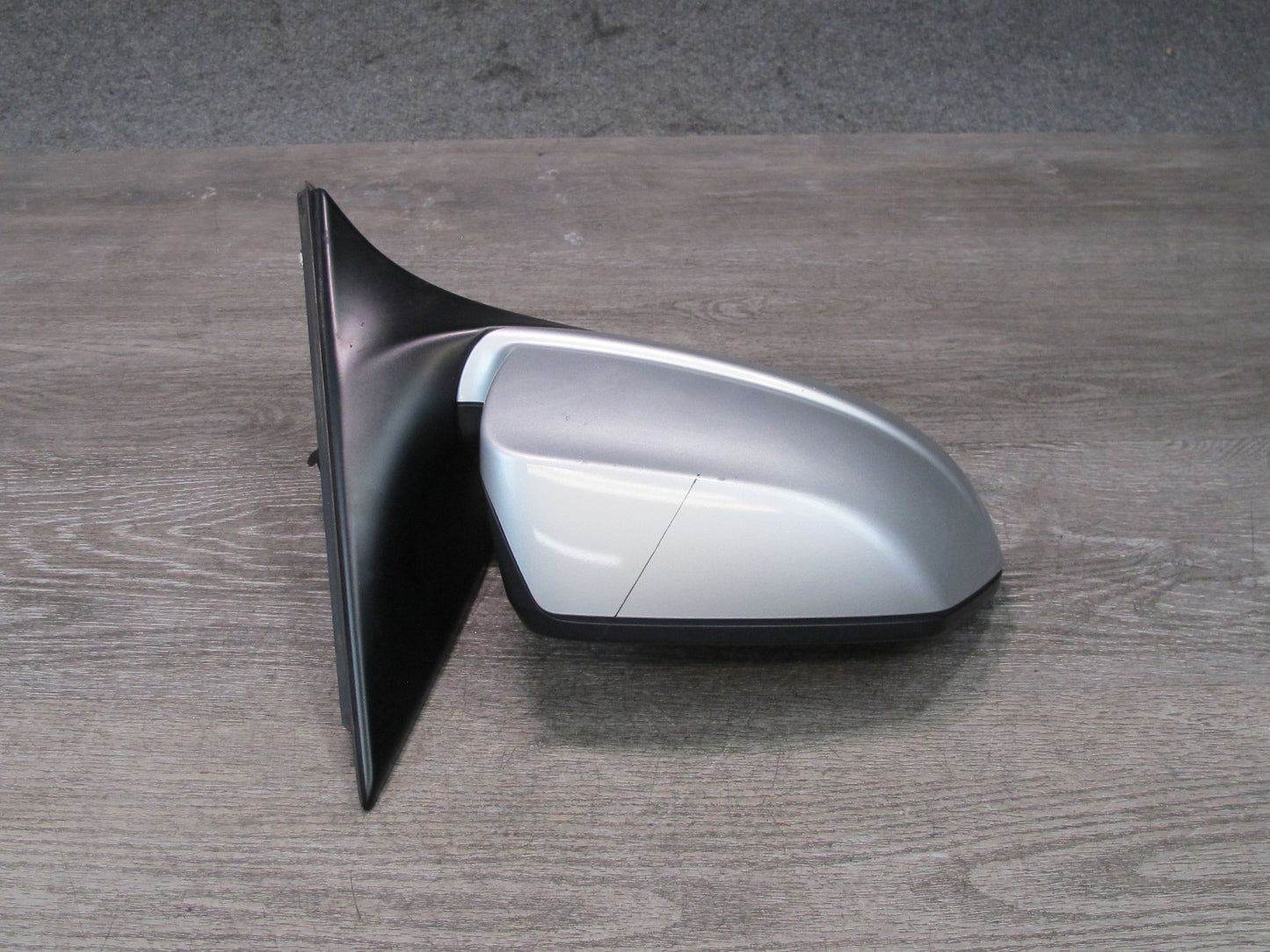 11-13 BMW F10 550i Right Door Exterior Side View Memory Mirror Silver OEM
