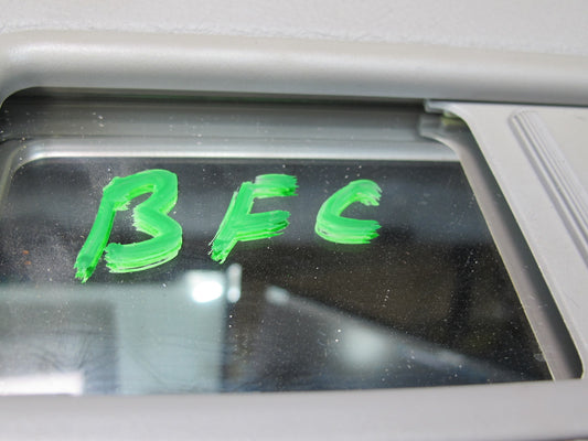 11-16 BMW F10 5-SERIES 550i Set of 2 Front Left & Right Sun Visor Beige OEM