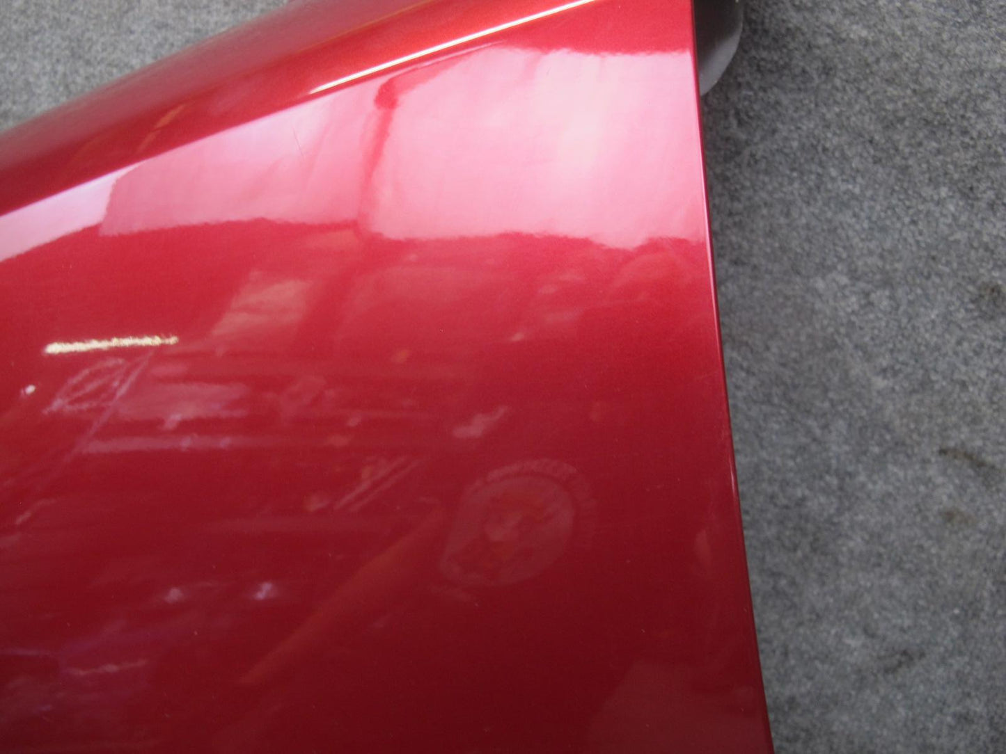 10-15 Lexus IS350 IS250 Convertible Front Left Fender Shell Panel Cover RED OEM