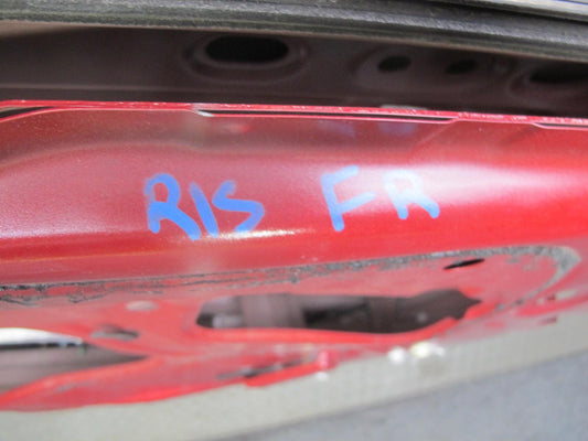 10-15 Lexus IS350 IS250 Convertible Right Pass Door Shell Panel RED Mica OEM