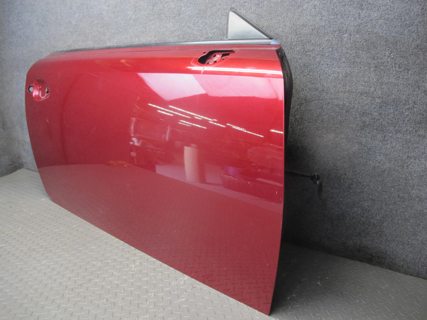 10-15 Lexus IS350 IS250 Convertible Right Pass Door Shell Panel RED Mica OEM