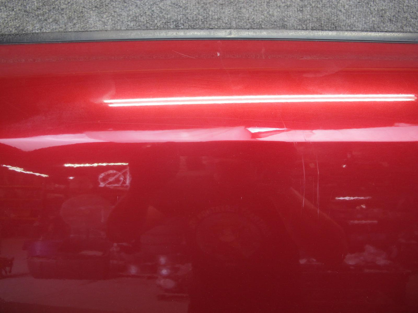 10-15 Lexus IS350 IS250 Convertible Right Pass Door Shell Panel RED Mica OEM