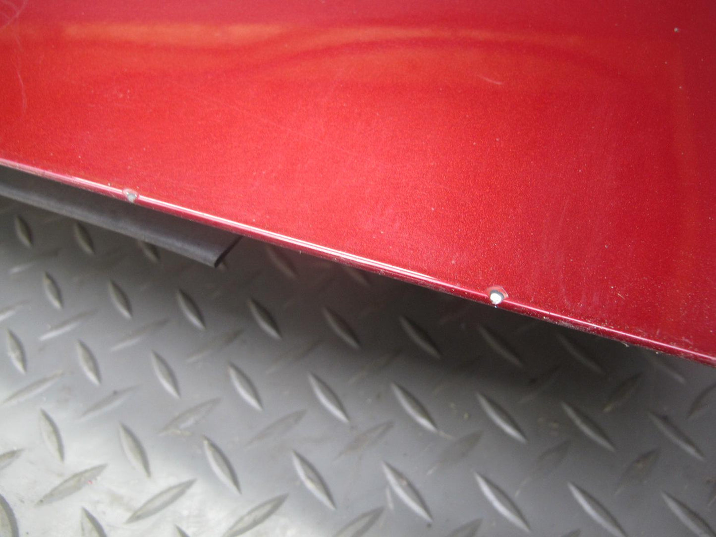 10-15 Lexus IS350 IS250 Convertible Right Pass Door Shell Panel RED Mica OEM