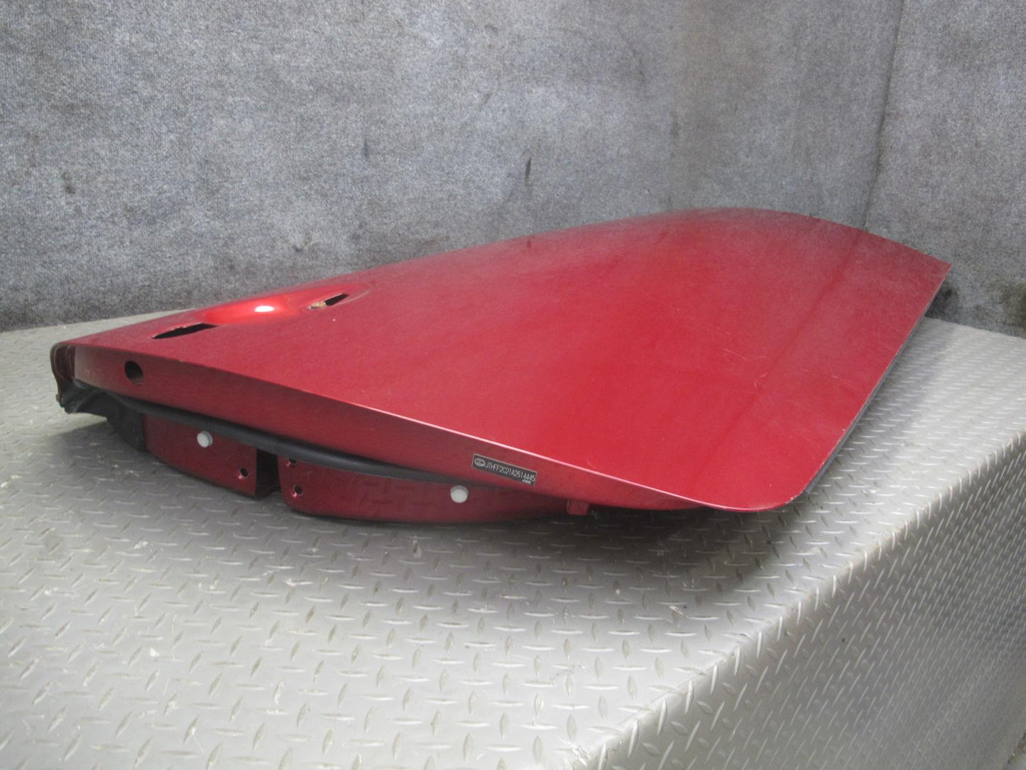 10-15 Lexus IS350 IS250 Convertible Right Pass Door Shell Panel RED Mica OEM
