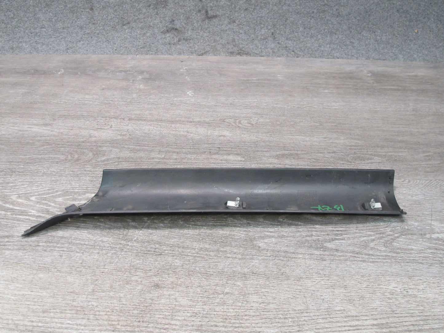 96-02 BMW E36/7 Z3 Roadster Set of 2 Front A Pillar Trim Cover Panel Black OEM